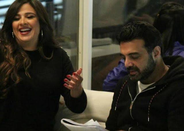 عمرو محمود ياسين وياسمين عبد العزيز (سوشيال ميديا)